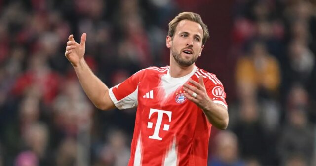 Prestup Harryho Kanea do Tottenhamu, keď sa rozhodnutie o uvoľnení Harry Kane z FC Bayern München reaguje počas fázy MD6 zápasu Ligy majstrov UEFA 2025/26 medzi FC Bayern München a Sporting Clube de Portugal vo Football Arena Mníchov 9. decembra 2025 v Mníchove v Nemecku
