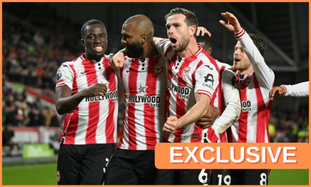 Prestup Igora Thiaga sledoval Spurs, Newcastle & Villa Igor Thiago v akcii za Brentford