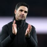 Tréner Arsenalu Mikel Arteta