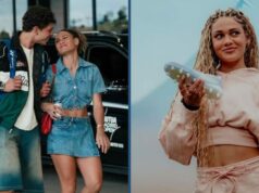 Priateľka Bena Sheltona Trinity Rodman sa rozhodla uviesť na trh nové značkové topánky s Adidas uprostred neistoty ohľadom budúcnosti NWSL Ben Shelton a Trinity Rodman. (Foto: Getty)