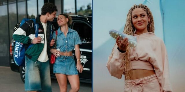 Ben Shelton a Trinity Rodman. (Foto: Getty)