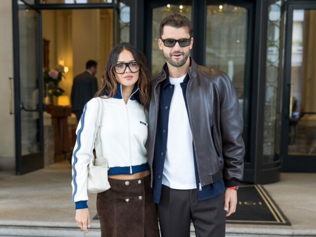 Priateľka Grigora Dimitrova Eiza Gonzalez ohromí elegantným zimným vzhľadom, keď Grigor Dimitrov na Brisbane International 2026. (Foto: Getty)