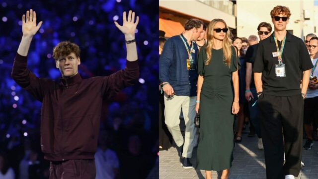 Sinner na Veľkej cene F1 Abú Zabí 2025 (Zdroj obrázka: Getty)