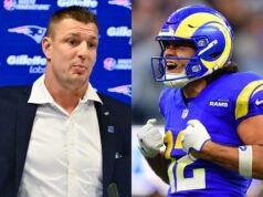 Puka Nacua dostáva od Roba Gronkowského strohú radu, keď Rams WR robí titulky s antisemitským gestom v podcaste Adina Rossa logo pochodového šialenstva