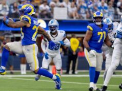 Rams zhromaždili, aby porazili Detroit Lions a zabezpečili si postup do play-off Rams zhromaždili, aby porazili Detroit Lions a zabezpečili si postup do play-off