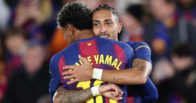 Raphinha strelil dva góly, keď Barcelona porazila Osasunu v La Raphinha strelil dva góly, keď Barcelona porazila Osasunu v La Lige | Futbalové správy