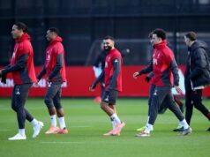 Reakcia hráčov Liverpoolu na Mo Salaha na tréningu hovorí za všetko po výbuchu Arneho Slotu Reakcia hráčov Liverpoolu na Mo Salaha na tréningu hovorí za všetko po výbuchu Arneho Slotu