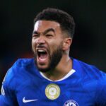 Reece James z Chelsea počas fázy MD5 zápasu Ligy majstrov UEFA 2025/26 medzi Chelsea FC a FC Barcelona na Stamford Bridge 25. novembra 2025 v Londýne, Anglicko