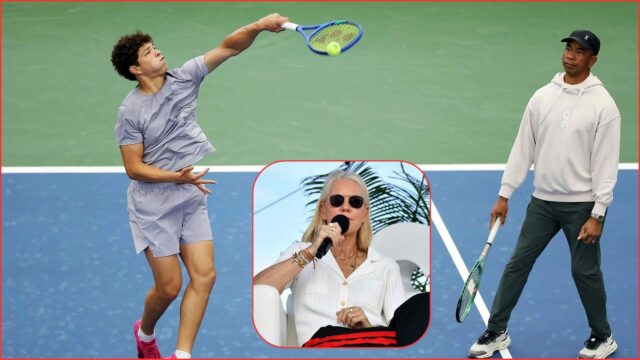 Rennae Stubbs navrhuje trénerské možnosti Ben Shelton na Nitto ATP Finals 2025- Zdroj: Getty