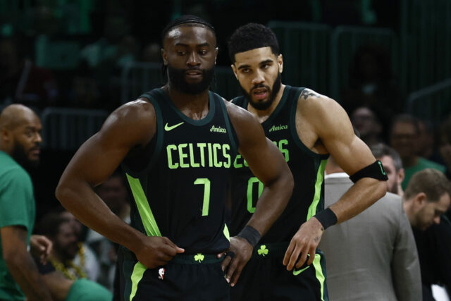 Reportér Celtics opúšťa fanúšikov Jaysona Tatuma s odvážnym komentárom Jaylen logo pochodového šialenstva