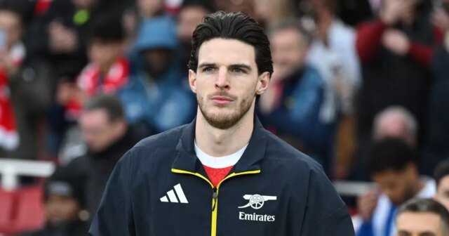 Declan Rice z Arsenalu