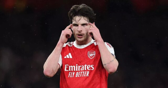 Rice, Saliba, Trossard – správy o zranení Arsenalu a dátumy Declan Rice