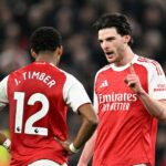 Aktualizácie Arsenalu o zraneniach Declana Ricea a Jurriena Timbera sa objavili len niekoľko hodín pred obrovským súbojom Premier League proti Aston Ville.