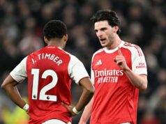 Rice blow, Timber hope – Najnovšie správy o zraneniach Arsenalu a aktualizácie vs Aston Villa Aktualizácie Arsenalu o zraneniach Declana Ricea a Jurriena Timbera sa objavili len niekoľko hodín pred obrovským súbojom Premier League proti Aston Ville.