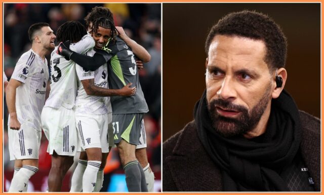 Senne Lammens oslavuje víťazstvo Manchestru United nad Newcastlom