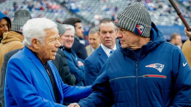 Robert Kraft, Bill Belichick medzi finalistami Siene slávy profesionálneho futbalu Robert Kraft, Bill Belichick medzi finalistami Siene slávy profesionálneho futbalu