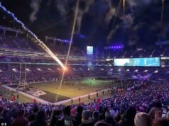 Rogue ohňostroj vystrelil priamo na ihrisko v strašnom momente pred zápasom Ravens-Patriots v Baltimore Nečestný ohňostroj odpálený pred zápasom Ravens v nedeľu večer bol vyslaný na ihrisko