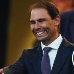 Rafael Nadal a Carlos Alcaraz na Netflix Slam. (Foto: Getty)