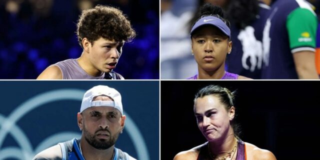 "Roztiahnuť nohy sedieť vedľa žien, je to trápne" Ben Shelton na finále ATP 2025 (Zdroj: Getty)