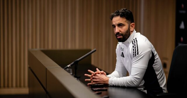 Ruben Amorim dáva po prehre vo Ville jasne najavo pocity z tria Man Utd | Futbal | Šport
