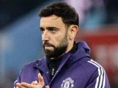 Ruben Amorim poskytuje znepokojivé informácie o zranení Bruna Fernandesa a robí z Man Utd prestupový gól BIRMINGHAM, ANGLICKO - 21. DECEMBRA: Ruben Amorim, manažér Manchestru United vyzerá skľúčene po zápase Premier League medzi Aston Villou a Manchestrom United vo Villa Parku 21. decembra 2025 v Birminghame v Anglicku. (Foto: Neal Simpson/Sportsphoto/Allstar cez Getty Images)