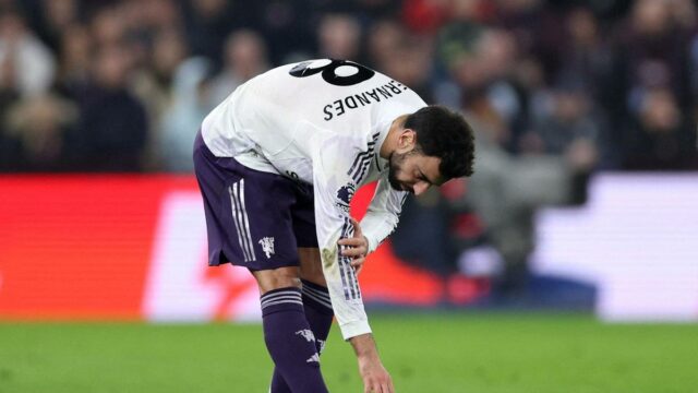 Ruben Amorim potvrdil, že Bruno Fernandes vynechá zápas Manchestru United proti Newcastlu, ale vyzerá optimisticky
