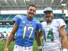 Ryan Fitzpatrick rozosmial sieň slávy vtipom o tom, prečo sa nikdy nevrátil do NFL Ryan Fitzpatrick rozosmial sieň slávy vtipom o tom, prečo sa nikdy nevrátil do NFL