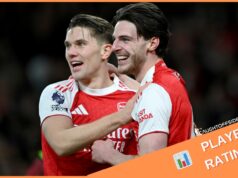 Ryža svieti, Gyokeres chudobný vs Brighton Martin Odegarad tlieska fanúšikom Arsenalu