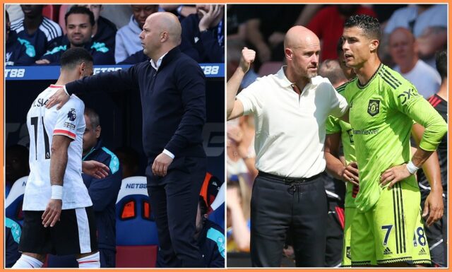 Salah vs Slot iní ako Ronaldo vs Ten Hag
