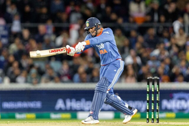 Shubman Gill má mieru úderov 140,63 v T20I. (P/C: Getty)