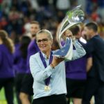 Wiegmanová sa začiatkom tohto mesiaca stala trénerkou roka žien v súťaži The Best FIFA Football Awards (REUTERS/Benoit Tessier)