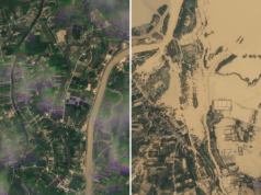 Satelitné snímky ukazujú rozsah ničenia povodňami v Ázii | Správy o povodniach Satelitné snímky ukazujú rozsah ničenia povodňami v Ázii | Správy o povodniach