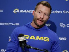 Sean McVay: Súťažný výbor posúdi 2-bodovú konverziu Seahawks Sean McVay: Súťažný výbor posúdi 2-bodovú konverziu Seahawks
