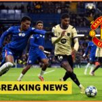 Marcus Rashford v akcii za Barcelonu proti Chelsea