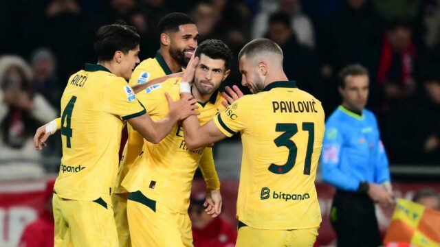 Serie A 2025-26: Miláno je späť na vrchole po tom, Serie A 2025-26: Miláno je späť na vrchole po tom, čo Pulisic double vyhral 3-2 comeback proti Turínu