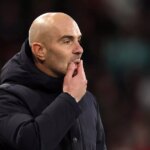 Enzo Maresca počas zápasu Premier League medzi Bournemouthom a Chelsea na Vitality Stadium.