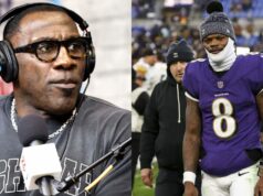 Shannon Sharpe vyzýva Ravens, aby na lavičke Lamara Jacksona v 18. týždni proti Steelers a zvýšili šance na play-off s Tylerom Huntleym ako QB logo pochodového šialenstva