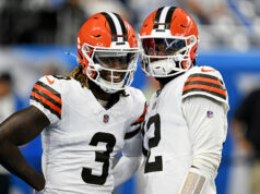 Shedeur Sanders nemyslí na drahé INT Jerryho Jeudyho, keďže Browns prehráva 31-3 vs. Bears logo pochodového šialenstva