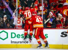 Skidding Bruins otvorený švih západnej Kanady vs NHL: Edmonton Oilers v Calgary Flames