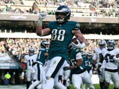Skóre NFL: Eagles vyhodili Raiders a ukončili sériu troch prehier uprostred play-off Skóre NFL: Eagles vyhodili Raiders a ukončili sériu troch prehier uprostred play-off