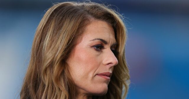 Karen Carney počas fázy MD1 zápasu Ligy majstrov UEFA 2024/25 medzi Manchester City a FC Internazionale Milano na City of Manchester Stadium 18. septembra 2024 v Manchestri v Anglicku. 