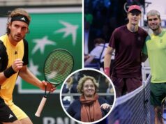 Sľub Stefanosa Tsitsipasa, že porazí Carlosa Alcaraza a Jannika Sinnera, aby vyhral Grand Slam, a čo chce, aby jeho matka na oplátku urobila Stefanos Tsitsipas na US Open 2025. (Foto: Getty)