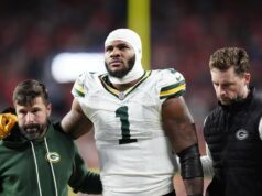 Správa: MRI ukazuje trhlinu ACL pre Packers DE Micah Parsons NFL: Green Bay Packers v Denver Broncos