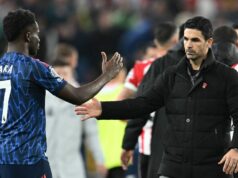 Správy Arsenalu: Mikel Arteta čelí „hádanke“ Bukayo Saka, pretože hviezda by mohla chýbať v zápase Evertonu Mikel Arteta