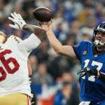 Správy NFL: Philip Rivers z Colts má v prvom polčase viacero pristátí vs 49ers