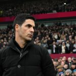 Tréner Arsenalu Mikel Arteta