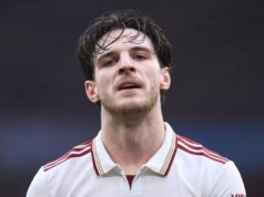 Správy z Arsenalu: Major Declan Rice sa obáva, že Mikel Arteta čelí „scenáru nočnej mory“ Declan Rice