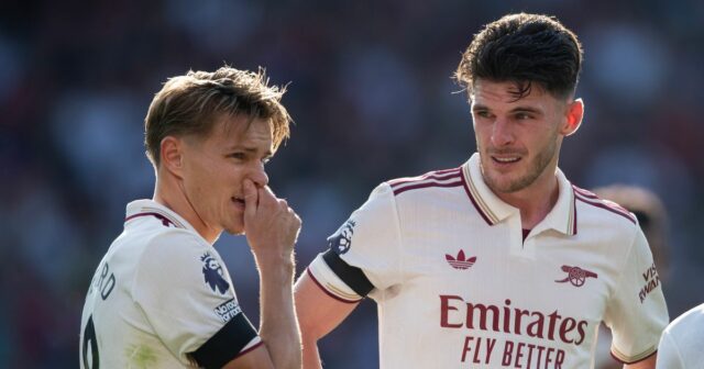 Správy z Arsenalu: Viktor Gyokeres vyvolal problém, keď si všimli Martin Odegarard, Declan Rice