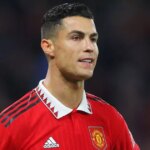 Cristiano Ronaldo počas zápasu skupiny E Európskej ligy UEFA medzi Manchestrom United a Omonia Nikosia.