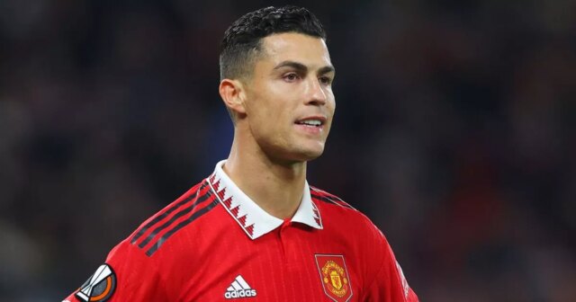 Správy z Man Utd: Cieľ 100 miliónov libier hovorí, keď Cristiano Ronaldo počas zápasu skupiny E Európskej ligy UEFA medzi Manchestrom United a Omonia Nikosia.
